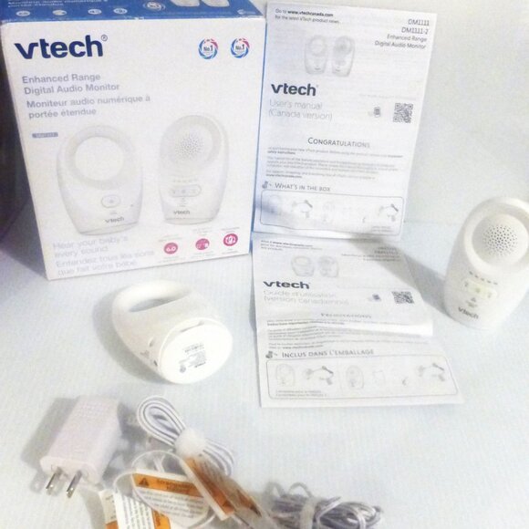 New Born Baby Lansinoh NURSING PADS Vtech Digital Audio MONITOR Love Nine BRUSH - Picture 11 of 15